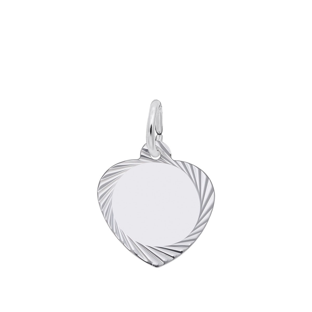 Heart Charm Sterling Silver