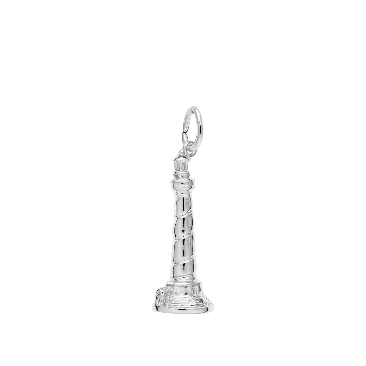 Cape Hatteras Lighthouse Charm Sterling Silver