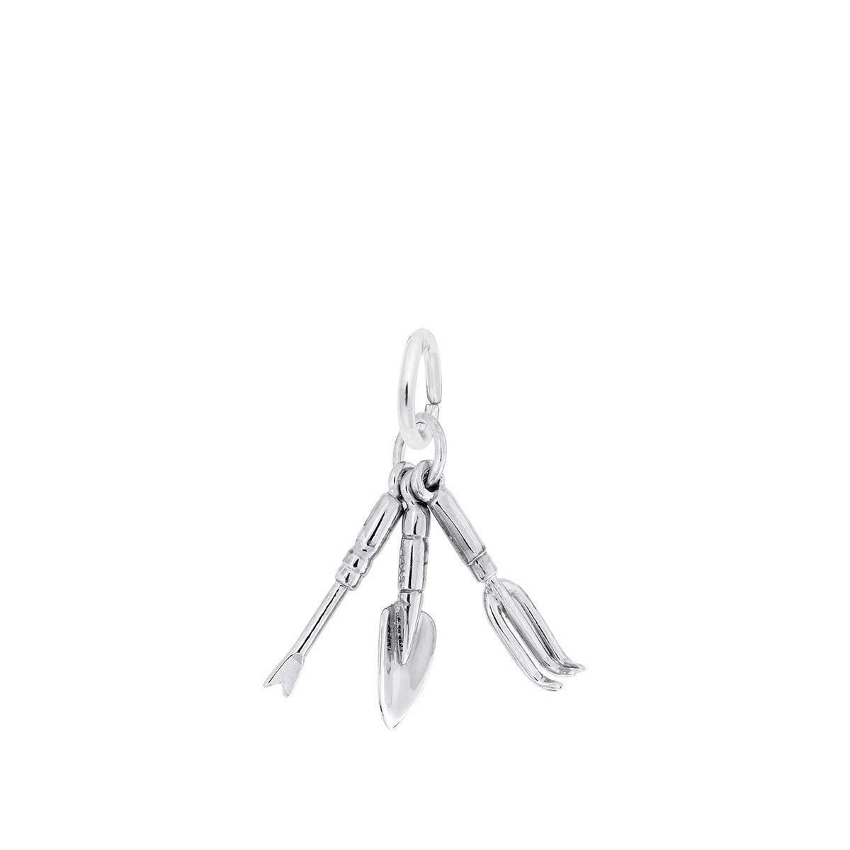 Garden Tools Charm Sterling Silver
