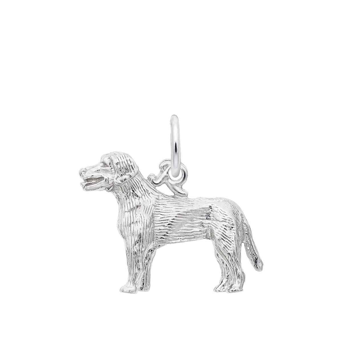 Labrador Charm in Sterling Silver