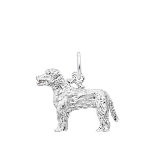 Labrador Charm in Sterling Silver