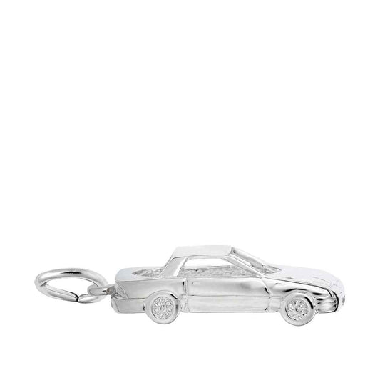 Car Charm in Sterling Silver