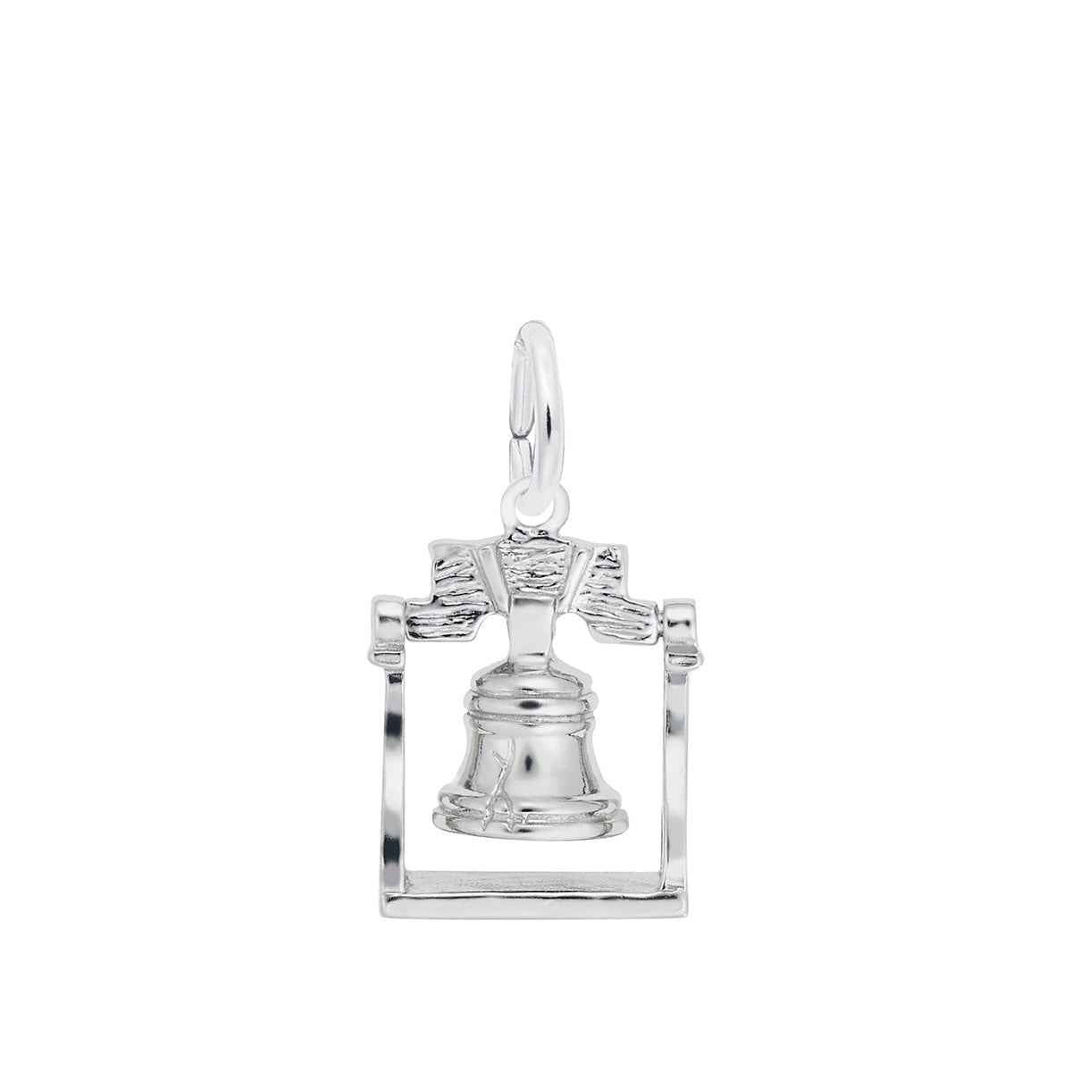 Liberty Bell Charm in Sterling Silver