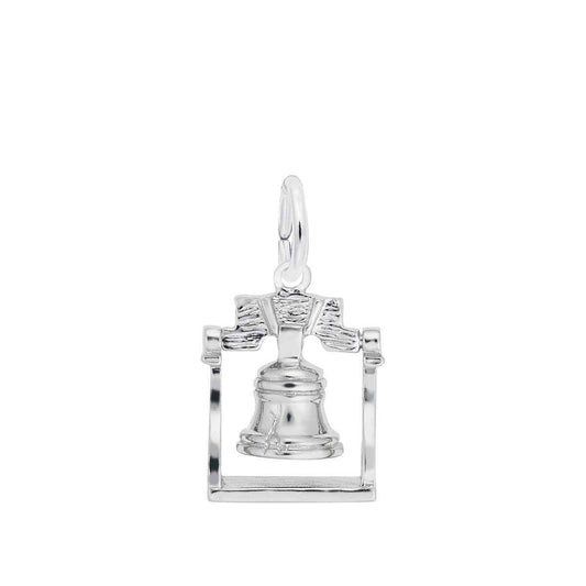 Liberty Bell Charm in Sterling Silver