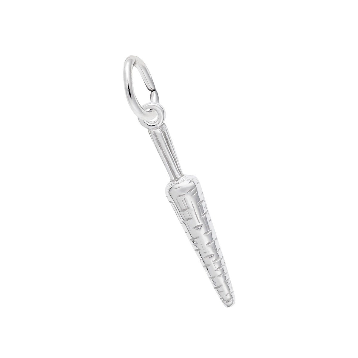 Carrot Charm Sterling Silver