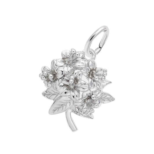 Azalea Charm in Sterling Silver