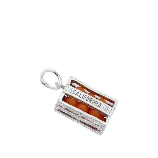 California Oranges Charm in Sterling Silver