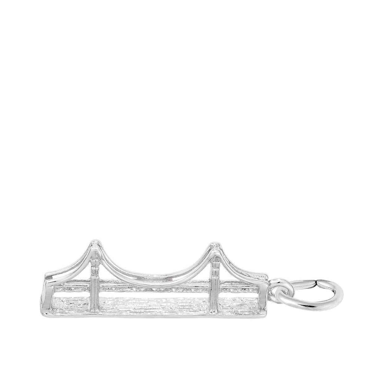 Golden Gate Bridge Charm in Sterling Silver