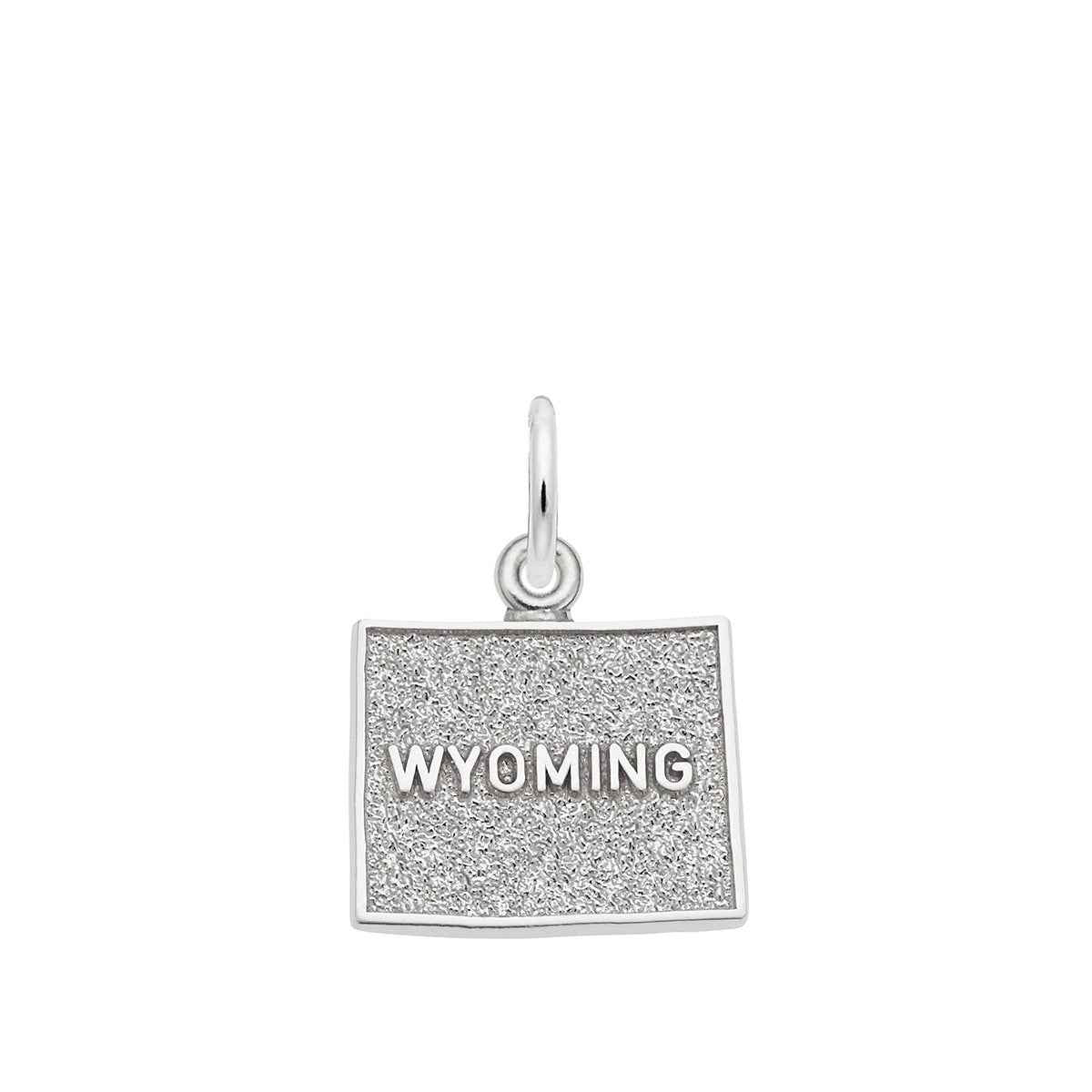 Wyoming Charm in Sterling Silver