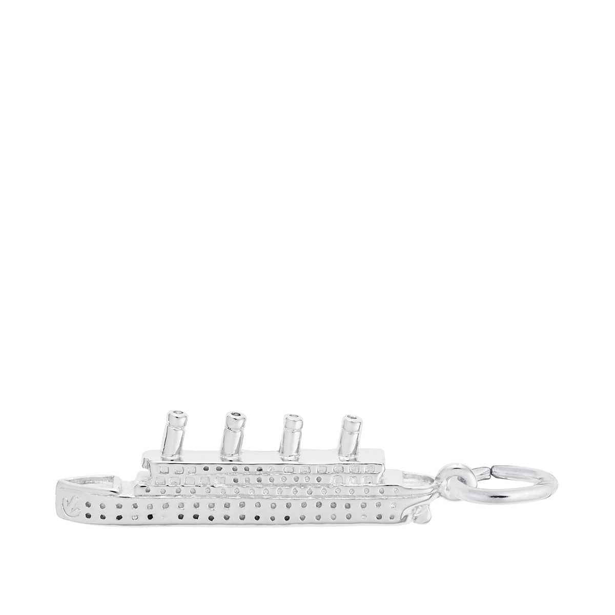 Titanic Charm in Sterling Silver