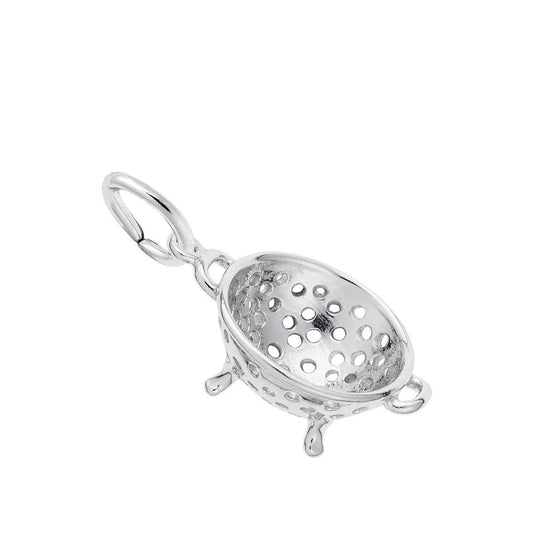 Colander Charm in Sterling Silver