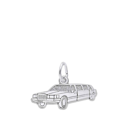 Limousine Charm in Sterling Silver