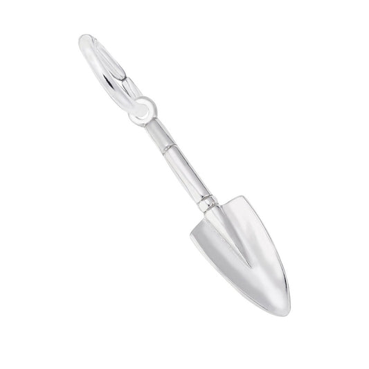 Garden Trowel Charm Sterling Silver