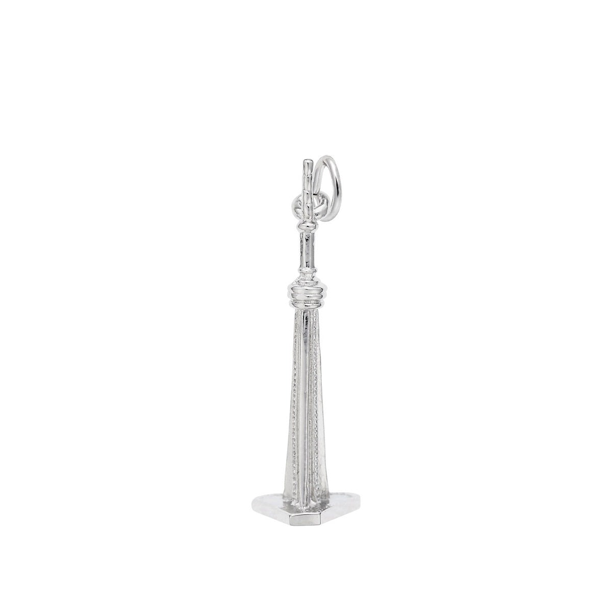 Cn Tower Charm Sterling Silver