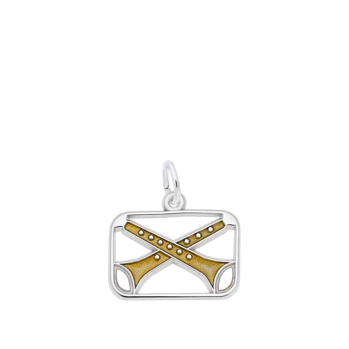 Pipers Piping Charm in Sterling Silver