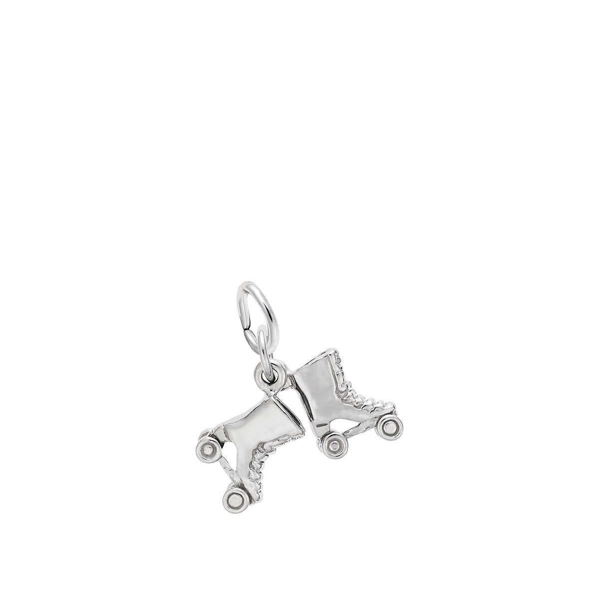 Roller Skates Charm Sterling Silver