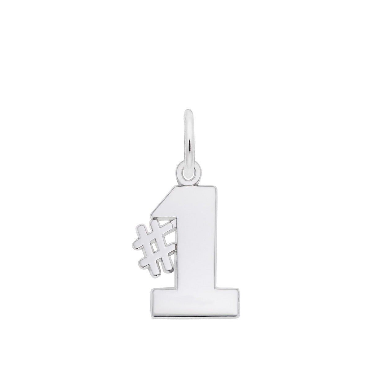 #1 Charm Sterling Silver