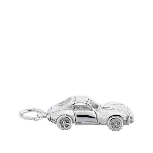 Corvette Charm in Sterling Silver