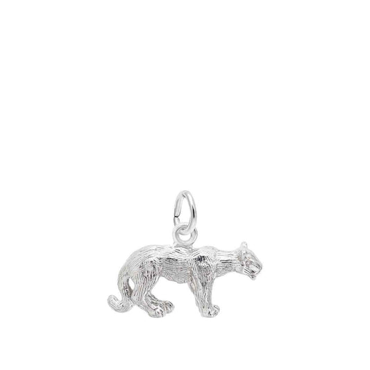 Cougar Charm in Sterling Silver