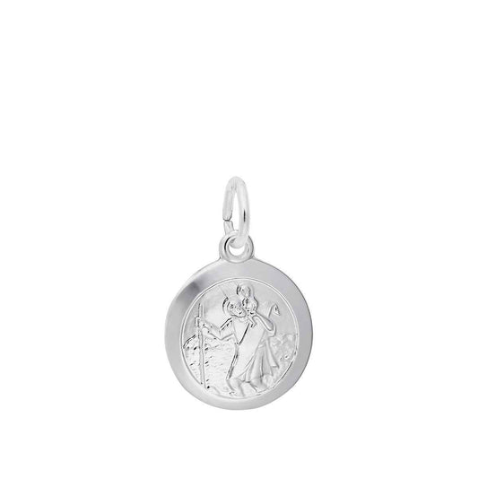 St. Christopher Charm in Sterling Silver