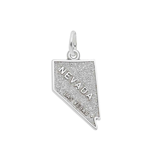 Las Vegas Nevada Charm in Sterling Silver