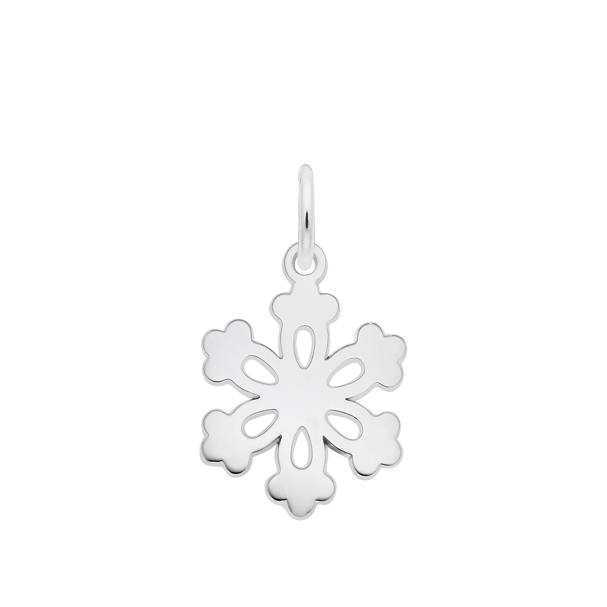 Snowflake Charm in Sterling Silver