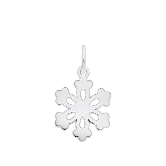 Snowflake Charm in Sterling Silver