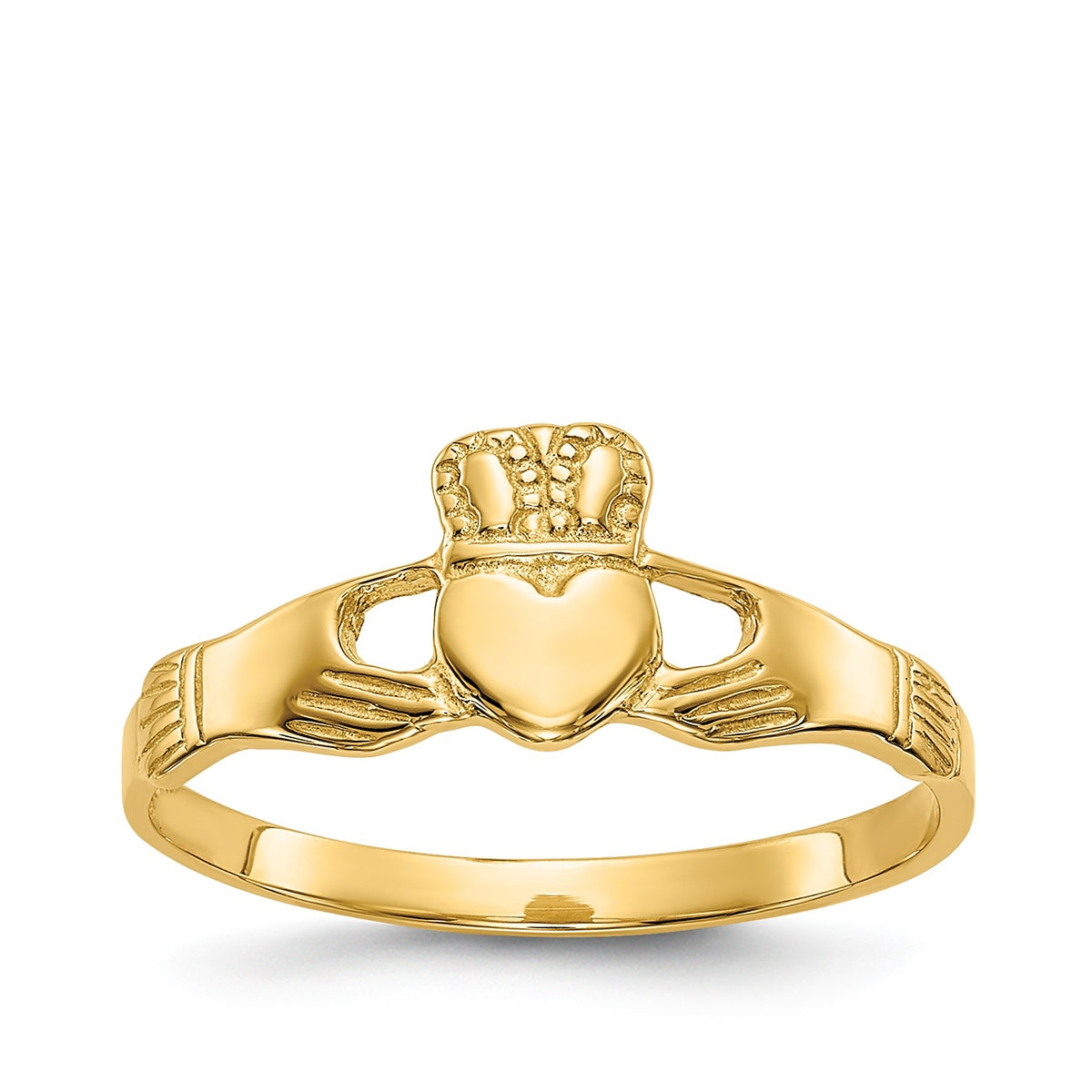 Claddagh Ring in 10K Yellow Gold