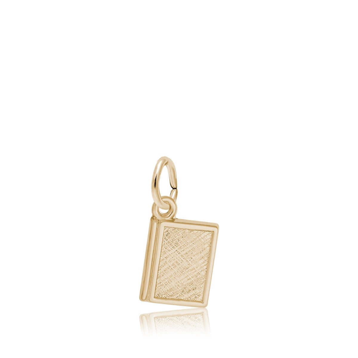 Book Charm in 14K Yellow Gold