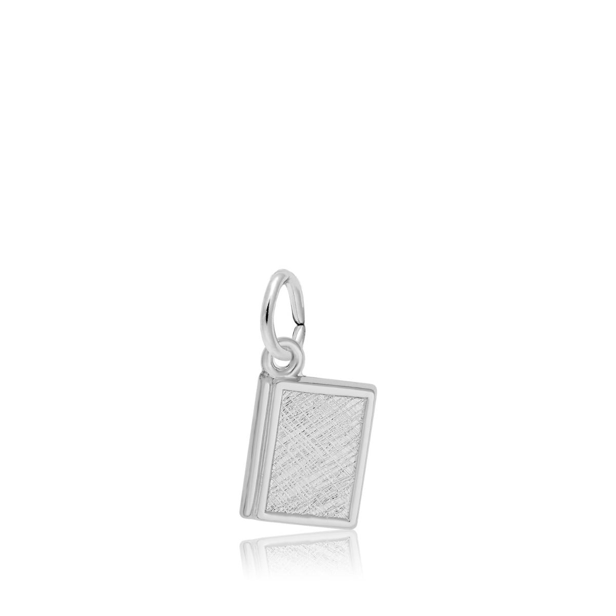 Book Charm in Sterling Silver