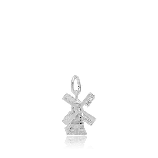 Windmill Charm in Sterling Silver