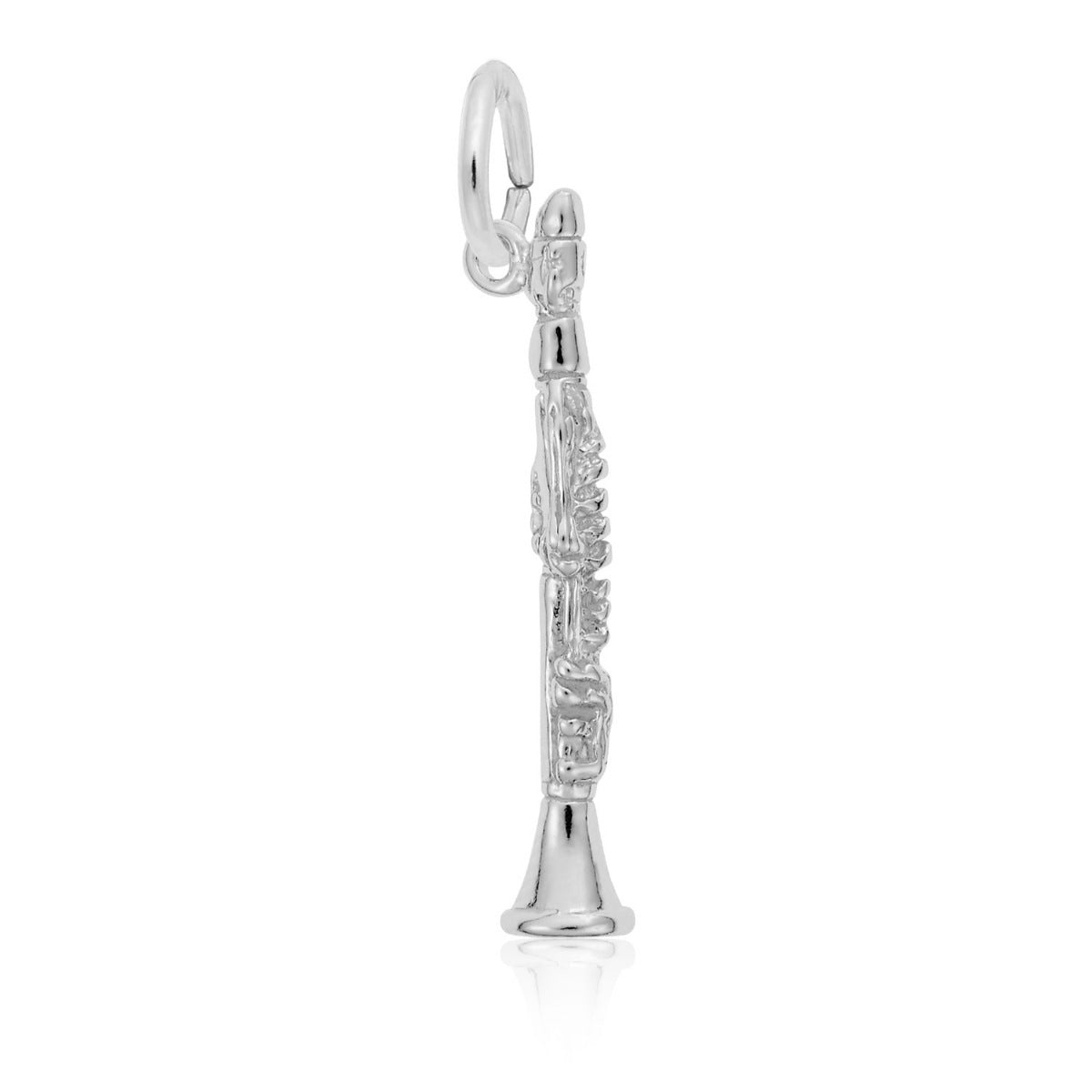 Clarinet Charm in Sterling Silver