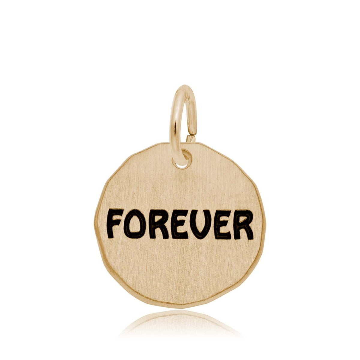 Forever Charm in 14K Yellow Gold