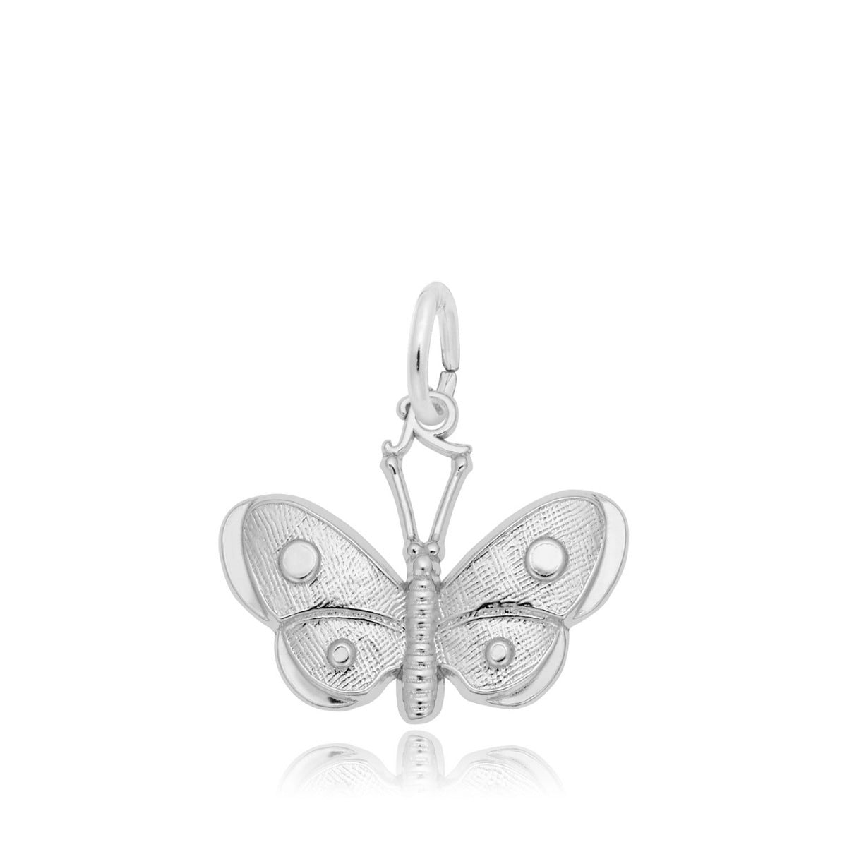 Butterfly Charm in Sterling Silver