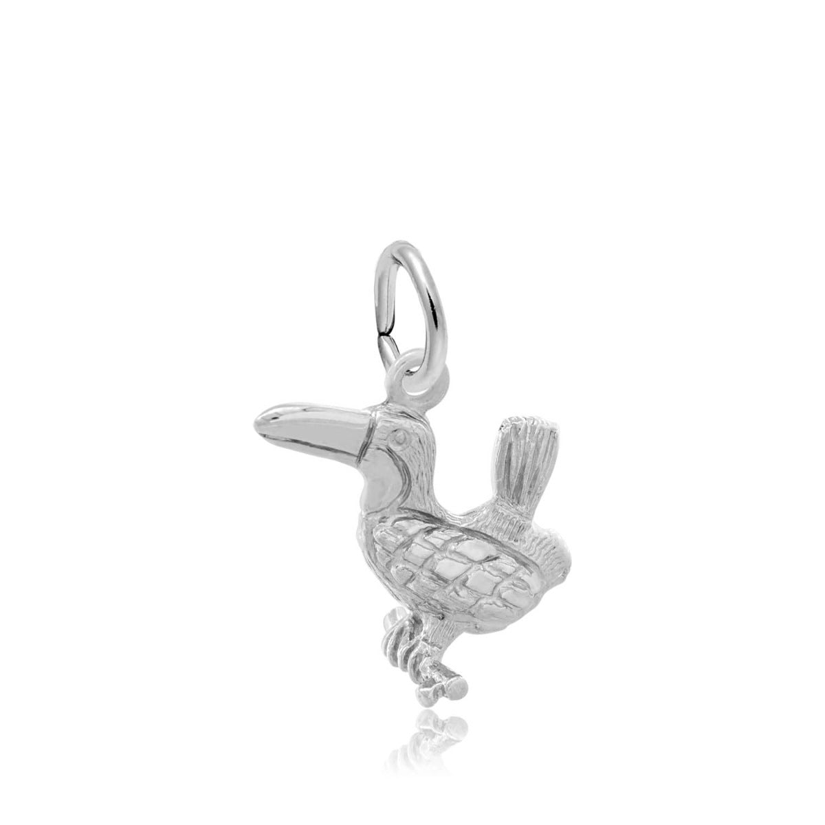 Toucan Charm in Sterling Silver