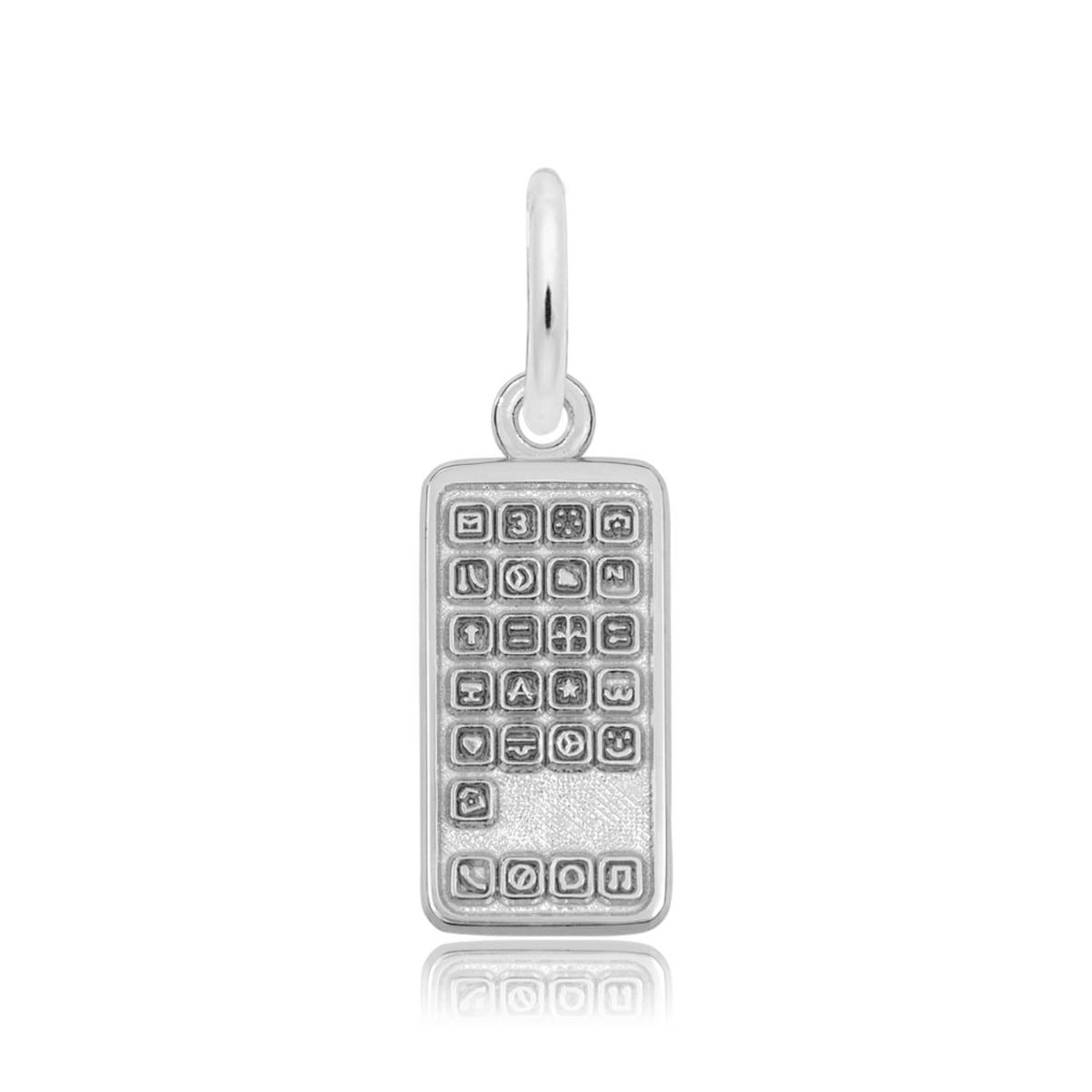 Smartphone Charm in Sterling Silver
