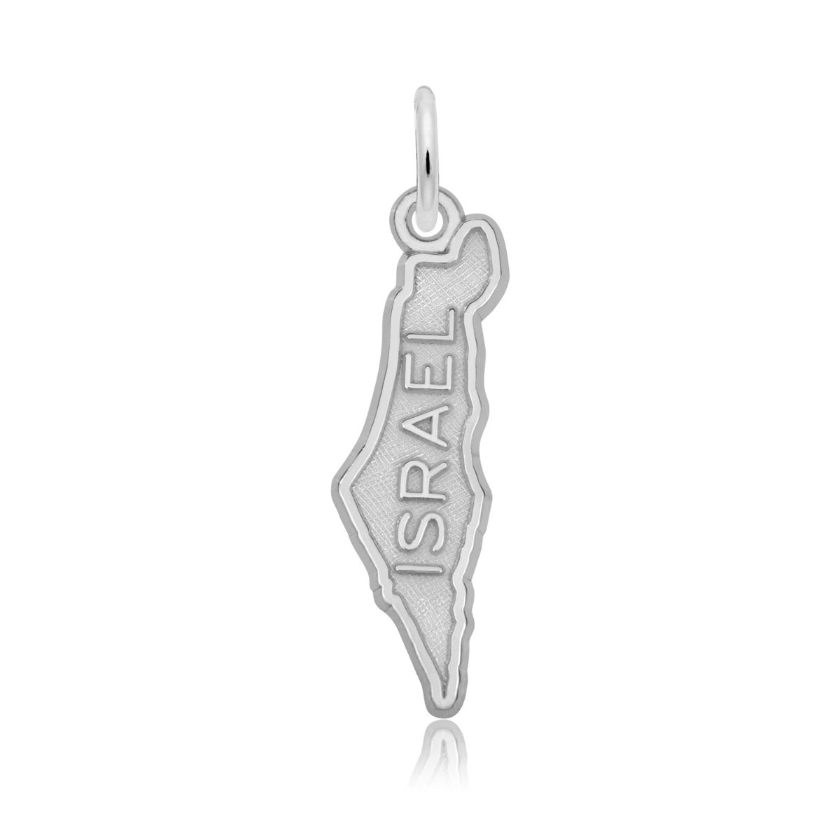 Israel Charm in Sterling Silver