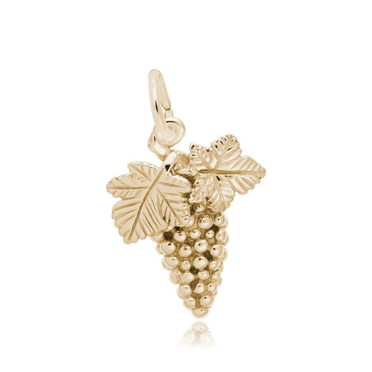 Grapes Charm in 14K Yellow Gold
