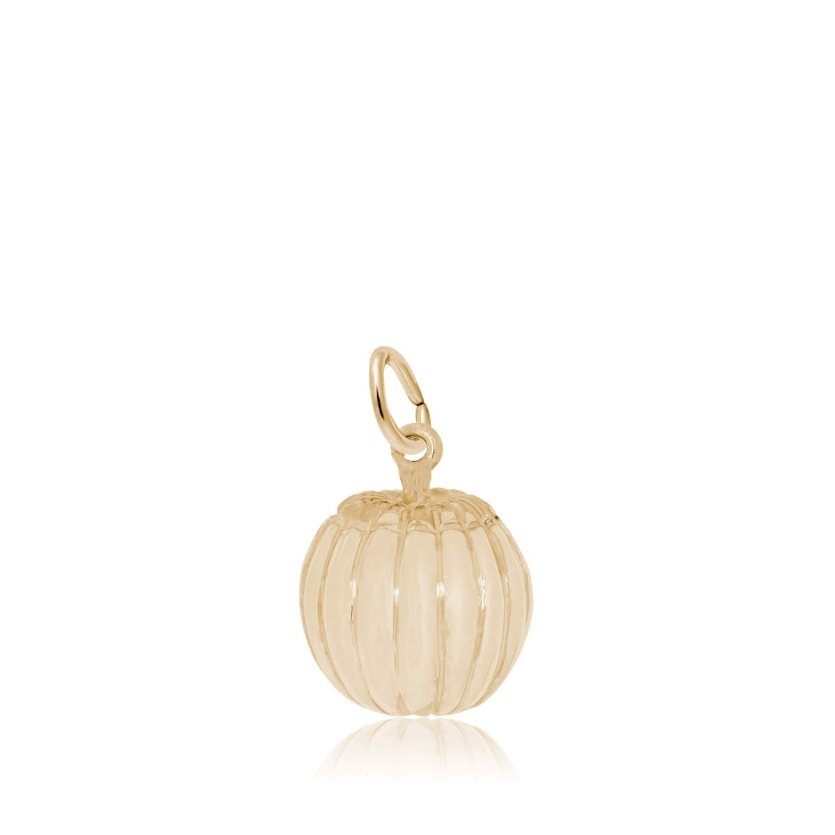 Pumpkin Charm in 14K Yellow Gold