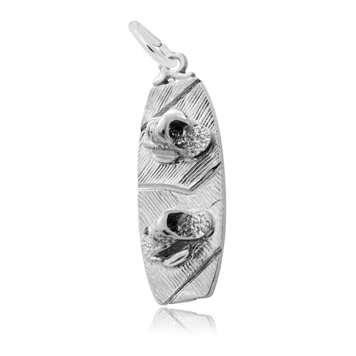 Wakeboard Charm in Sterling Silver