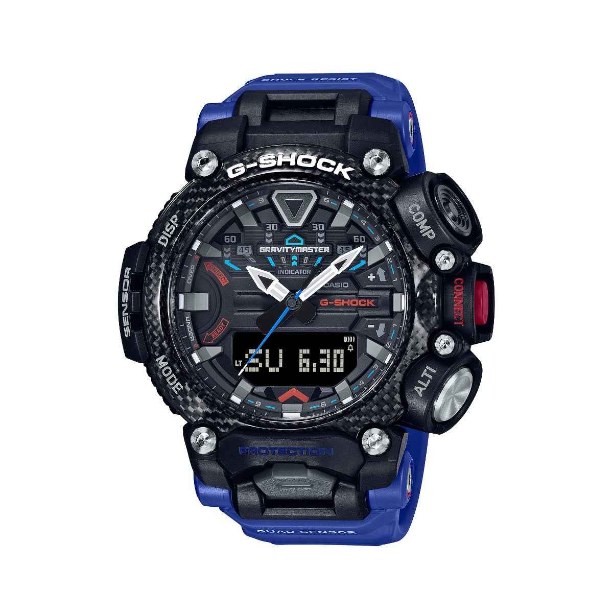 G-Shock Men's Laser Blue Camoflauge Print Limited Watch