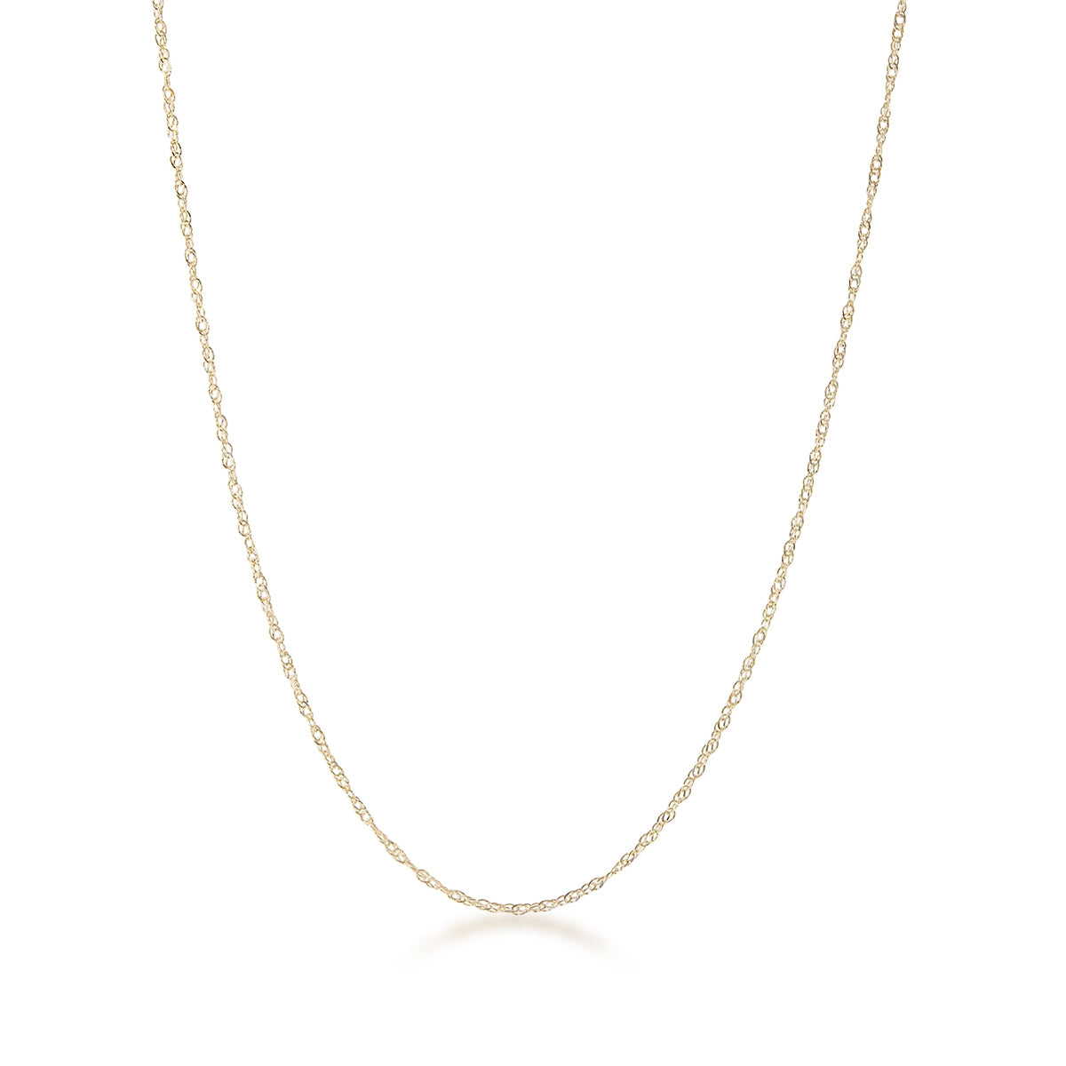 .5mm 18-inch Singapore Chain in 14K Yellow Gold