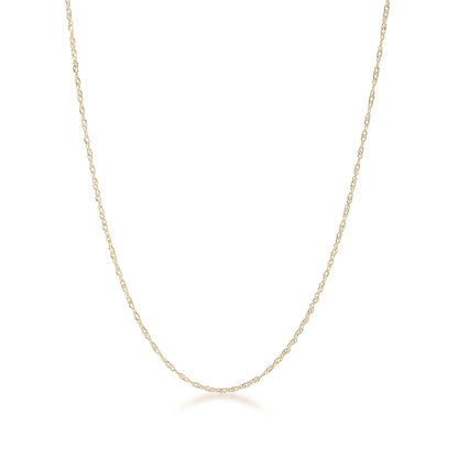 .5mm 18-inch Singapore Chain in 14K Yellow Gold