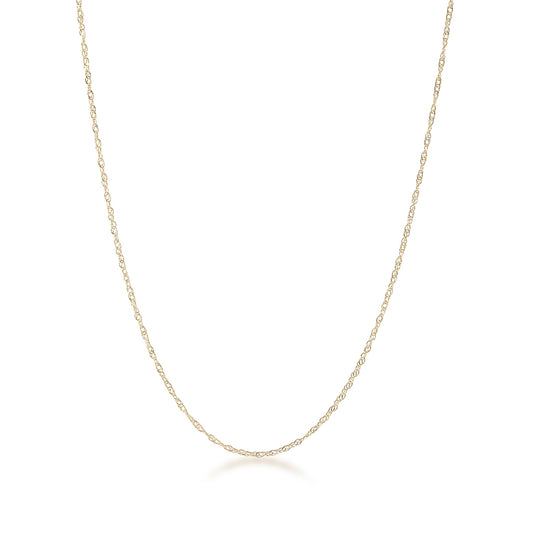 .5mm 18-inch Singapore Chain in 14K Yellow Gold