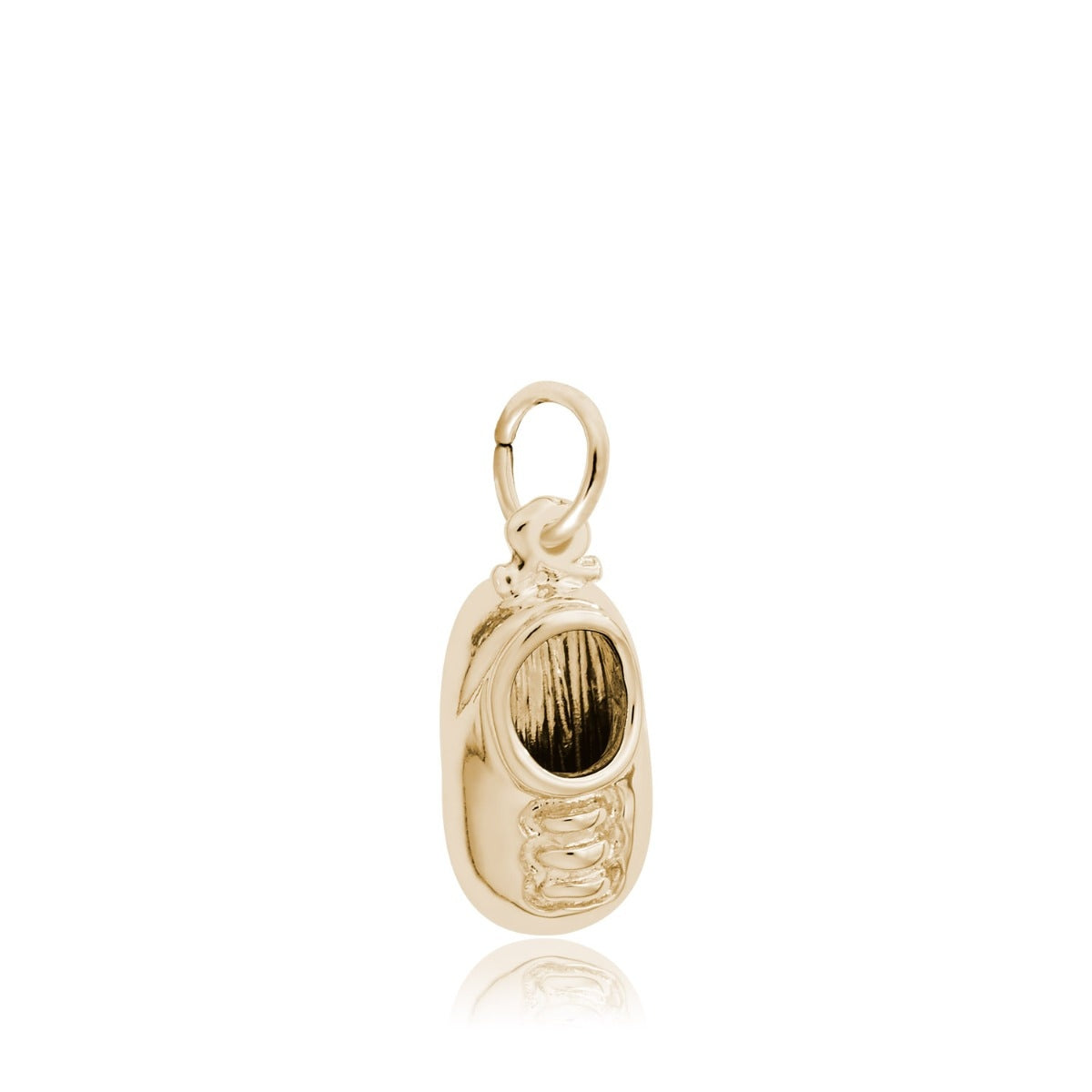 Baby Shoe Charm in 14K Yellow Gold
