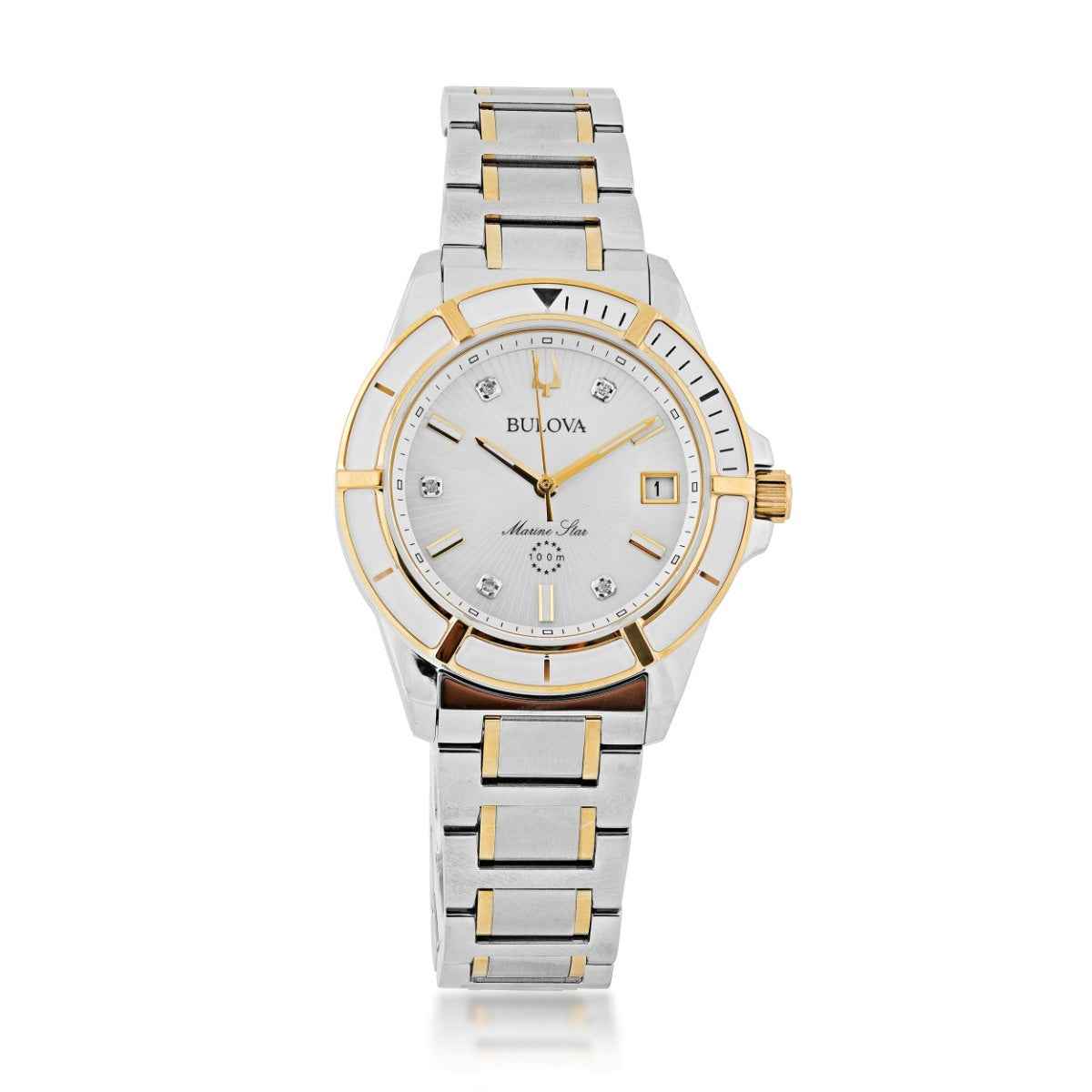 Bulova Ladies' Silver and Yellow Watch