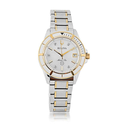 Bulova Ladies' Silver and Yellow Watch
