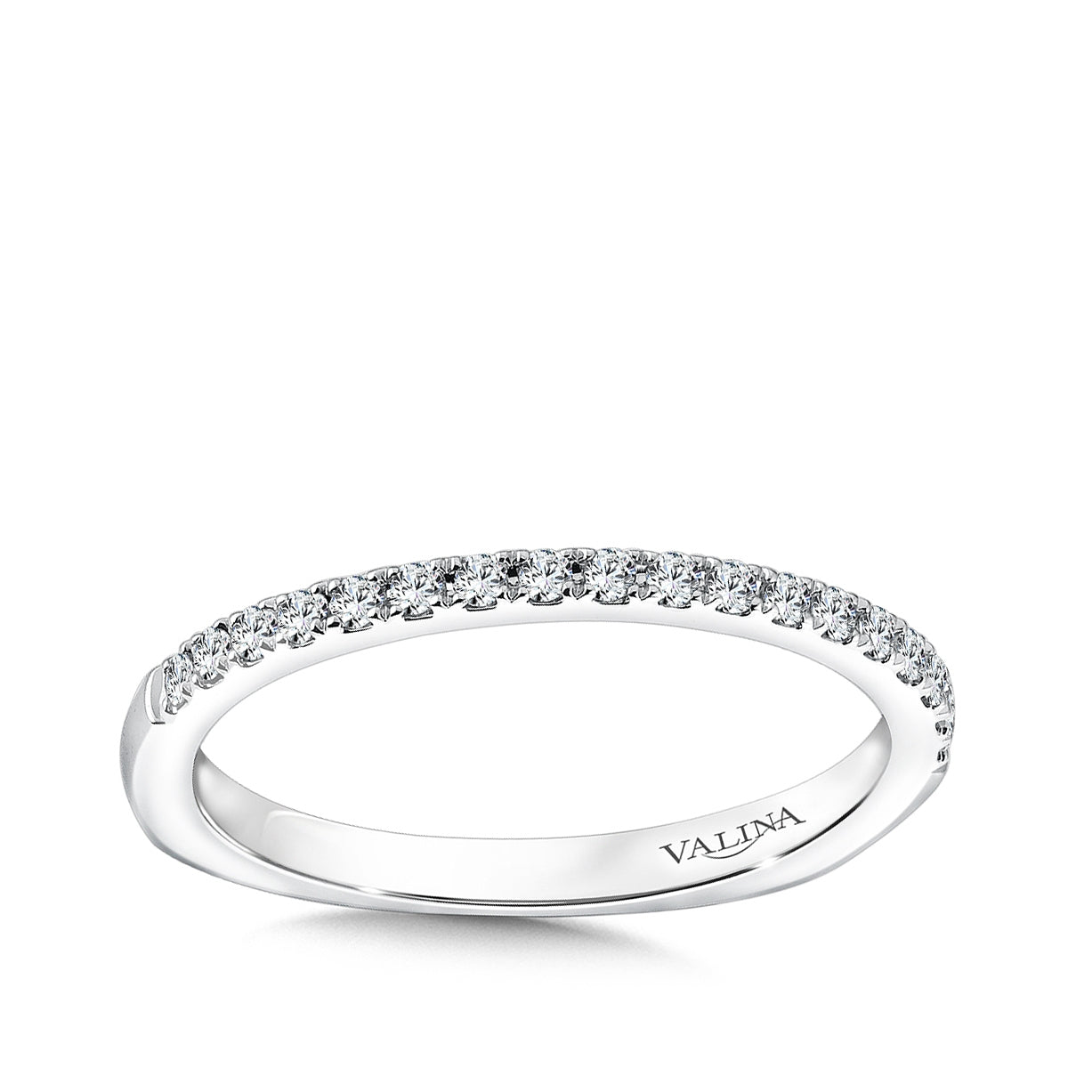 Valina 1/6 ct. tw. Diamond Wedding Ring in 14K White Gold