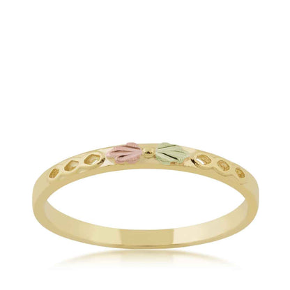 Black Hills Gold Open Stackable Ring in 10K Yellow Gold