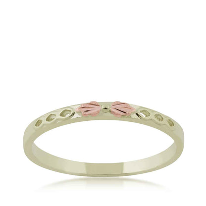 Black Hills Gold Open Stackable Ring in 10K Green Gold